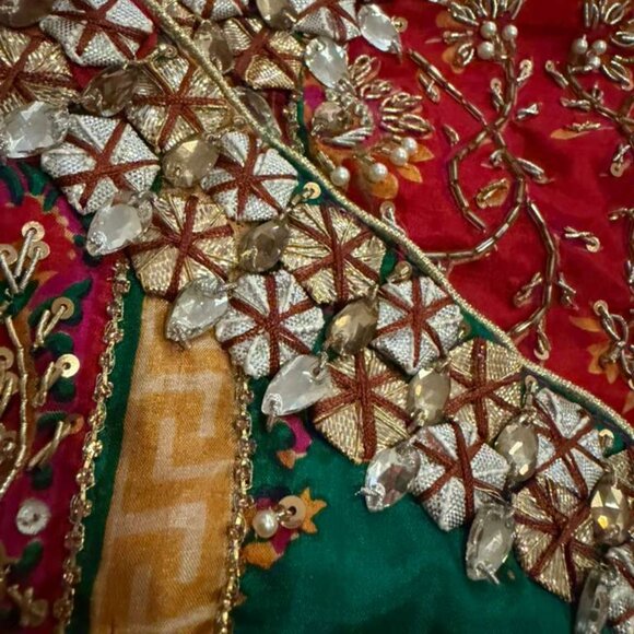 Sammy K – Gul Bano Embellished Silk Shirt - Picture 5 of 5